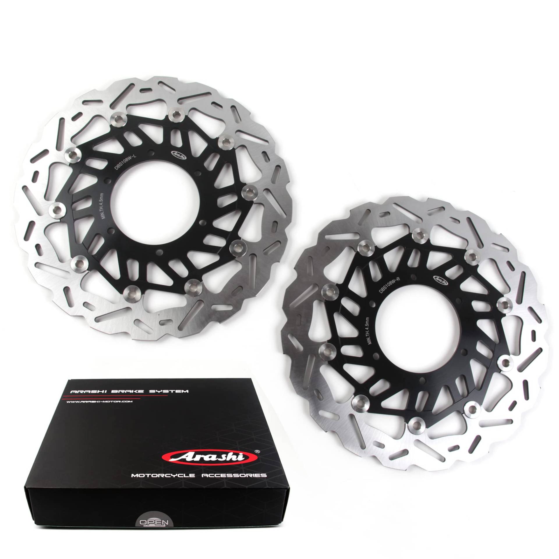 KonerStone Bremsscheiben vorne für Suzuki GSXR 1000 GSXR1000R 2017-2023 / GSX-R1000 2018-2023 Disc Ersatz Motorradzubehör GSX-R 1000 GSX1000R GXR-1000R Schwarz 2019 2020 2021 2021 2020 2021 20202 KonerStone Bremsscheiben vorne für Suzuki GSXR 1000 GSXR1000R 2017-2023 / GSX-R1000 2018-2023 Disc Ersatz Motorradzubehör GSX-R 1000 GSX1000R GXR-1000R Schwarz 2019 2020 2021 2021 2020 2021 20202 von Konerstone