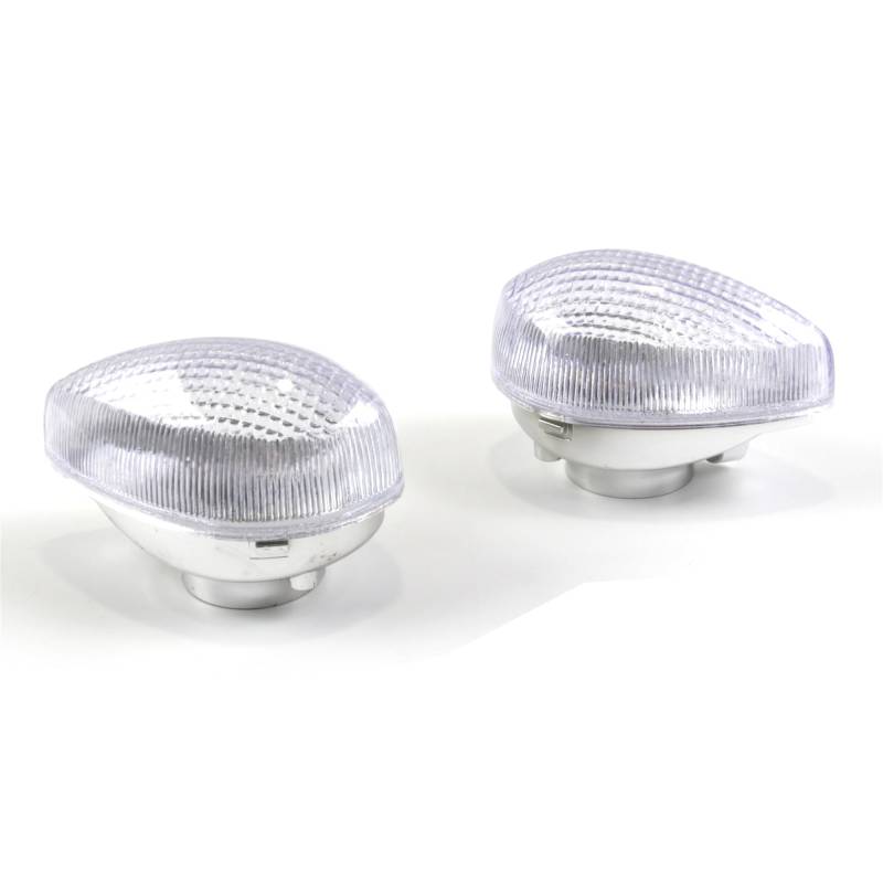 Konerstone Frontblinkerlinse, Blinkerabdeckung, Gehäuse für Ya.ma.ha YZF R1 2002–06, 2009–2010/YZF R6 2003–2005/R6S 2006–2010/FZ6 2004–2009/FZ1 2006–2010 Motorradzubehör Klare Linse von Konerstone