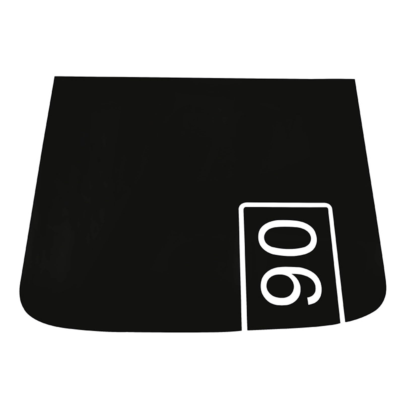 Konforhom Vorne Motorhaube Emblem Aufkleber Abdeckung Schwarz für Land Rover Defender 110 2020-22 Konforhom Vorne Motorhaube Emblem Aufkleber Abdeckung Schwarz für Land Rover Defender 110 2020-22 von Konforhom