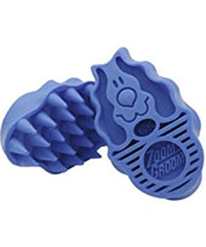 Kong Zoom Groom Bürste für den Hund, stabil, Blau von Kong