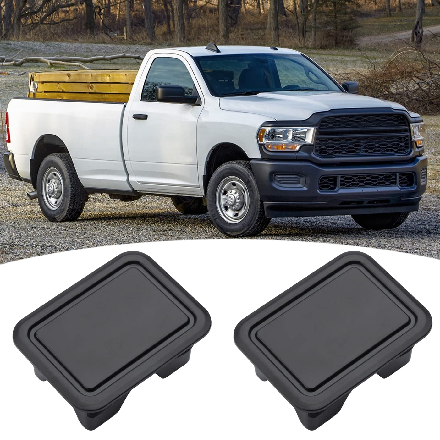Konuooer Lochstopfen Kompatibel mit Dodge RAM 1500 2019-2003 2 Stücke Heckbox Innenumbau Heckbox Innenumbau Lochabdeckung Ram Zubehör Konuooer Lochstopfen Kompatibel mit Dodge RAM 1500 2019-2003 2 Stücke Heckbox Innenumbau Heckbox Innenumbau Lochabdeckung Ram Zubehör von Konuooer