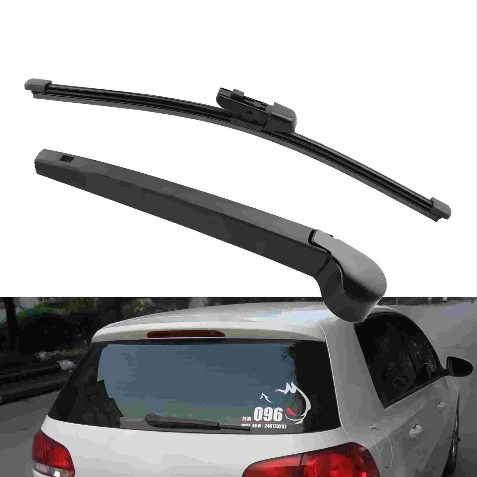 Konuooer Auto Heckscheibenwischer für VW Golf 5, Hinten Wischerarm Scheibenwischer Set Für VW Golf Mk4 Mk5 2003-2008, Polo 9n 2002-2009, fabia 08-12 Konuooer Auto Heckscheibenwischer für VW Golf 5, Hinten Wischerarm Scheibenwischer Set Für VW Golf Mk4 Mk5 2003-2008, Polo 9n 2002-2009, fabia 08-12 von Konuooer