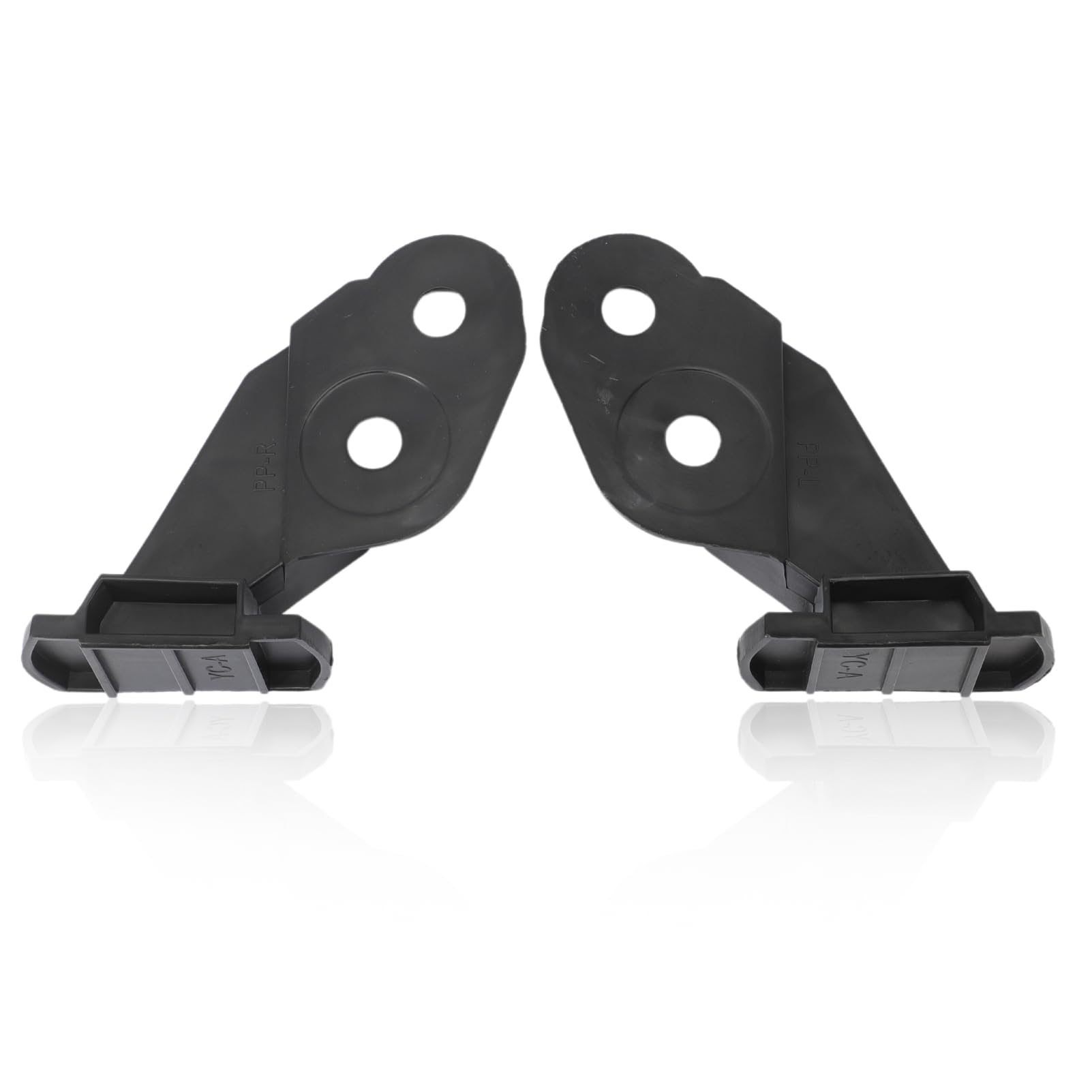 Konuooer Stoßstangenhalterung Vorne für 3er E46 323i Auto Frontstoßstange Halter Links und Rechts für M3 2001-2006 51118195295 51118195296 von Konuooer