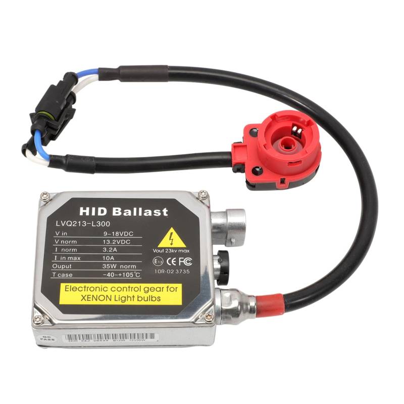 Konuooer Xenon Ballast Scheinwerfer Vorschaltsteuergerät Steuergerät für A3 A4 E39 CLK (C208) Fabia I Passat B5 Polo (6N2) 5DV007760 von Konuooer