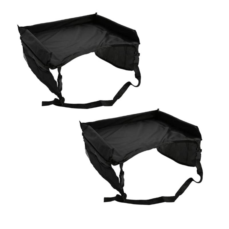 Koolenry 2-Teiliges Set Autositz-Reisetabletts mit Integrierten Sicherheitsspieltischen und Zeichenbrett für Kinder von Koolenry