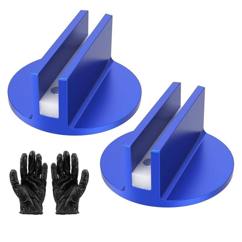 Koolenry 2pcs Gerillt Magnetische Jack -Pad Universal Nonslip Prise Schweißbuch -Adapter Breite 0,39, für Auto SUV - -Abholung B B von Koolenry