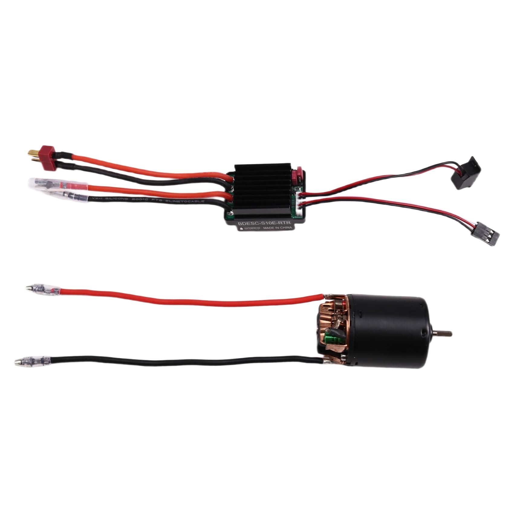 Koolenry 540 Bürstenmotor 35T ESC Geschwindigkeitsregler Kombinationsset Climb Drift Racing für 1/10 RC Crawler/Boot Koolenry 540 Bürstenmotor 35T ESC Geschwindigkeitsregler Kombinationsset Climb Drift Racing für 1/10 RC Crawler/Boot von Koolenry