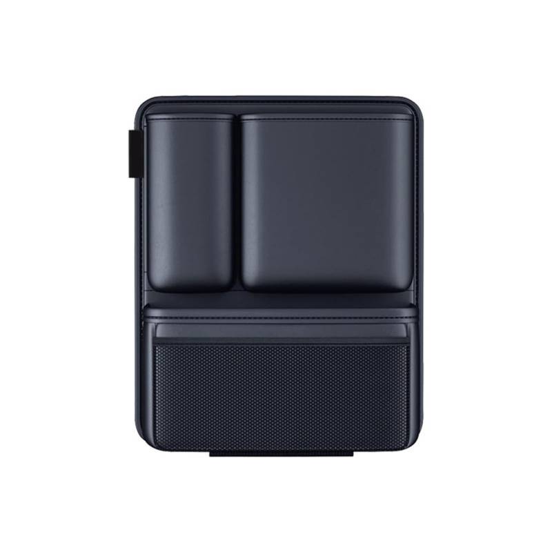 Koolenry Auto-Kofferraumtasche Aus PU-Leder, Innenausstattung, Große Kapazität, Hängende Organizer-Tasche für SUV, Limousine, von Koolenry