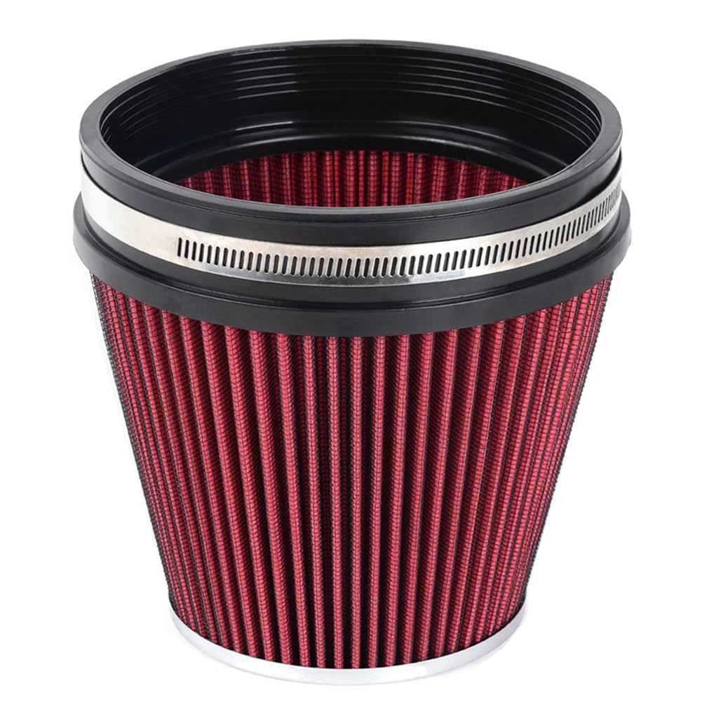 Koolenry Auto-Universal-6-Ansaugluftfilter mit Durchfluss, Automotor-Lufteinlass, 152 mm, Stil, Auto-Modifizierte Filterteile, C Koolenry Auto-Universal-6-Ansaugluftfilter mit Durchfluss, Automotor-Lufteinlass, 152 mm, Stil, Auto-Modifizierte Filterteile, C von Koolenry