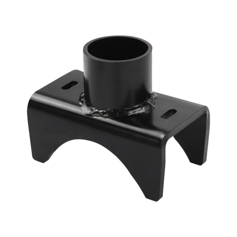 Koolenry Buchsenadapter für Flaschenwagenheber-Achssattel für 2" 3" 4" Runde & 2" Quadratische Rohre Flaschenwagenheber-Achsenadapter -Sattel von Koolenry