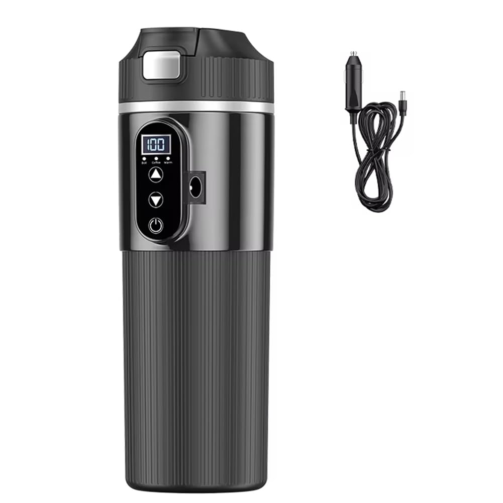 Koolenry Edelstahl Beheizter Becher 500ml mit Intelligenter Temperatursteuerung und Touchscreen-Isolierbecher for Koolenry Edelstahl Beheizter Becher 500ml mit Intelligenter Temperatursteuerung und Touchscreen-Isolierbecher for von Koolenry