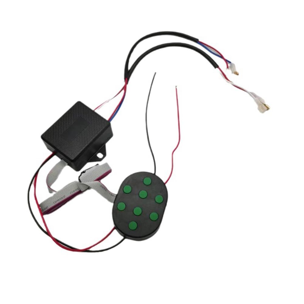 Koolenry Elektronisches 8-Ton-Lufthorn für Autos und Lastwagen, 12 V 24 V, Mehrfacher Controller mit Musikalischen Effekten Koolenry Elektronisches 8-Ton-Lufthorn für Autos und Lastwagen, 12 V 24 V, Mehrfacher Controller mit Musikalischen Effekten von Koolenry