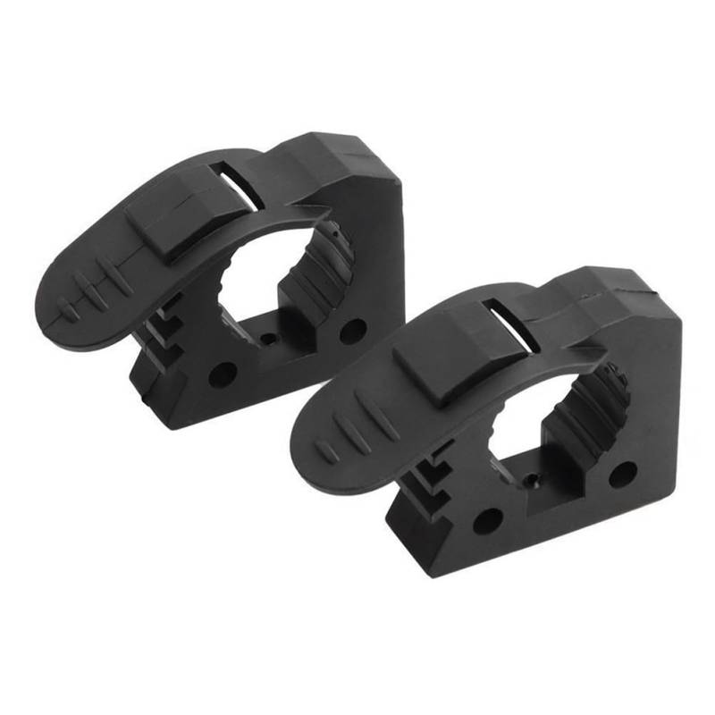 Koolenry Gummiklemmschaufelhalter für Geländefahrzeuge Anhänger 30-40mm Durchmesser KFZ Schnellmontageklemme von Koolenry