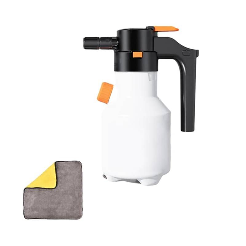 Koolenry Handheld-Auto-Schneeschaum-Sprüher, Motorisierter Autowasch-Sprüher für die Autowäsche zu Hause, Elektrischer Booster-Sprüher von Koolenry