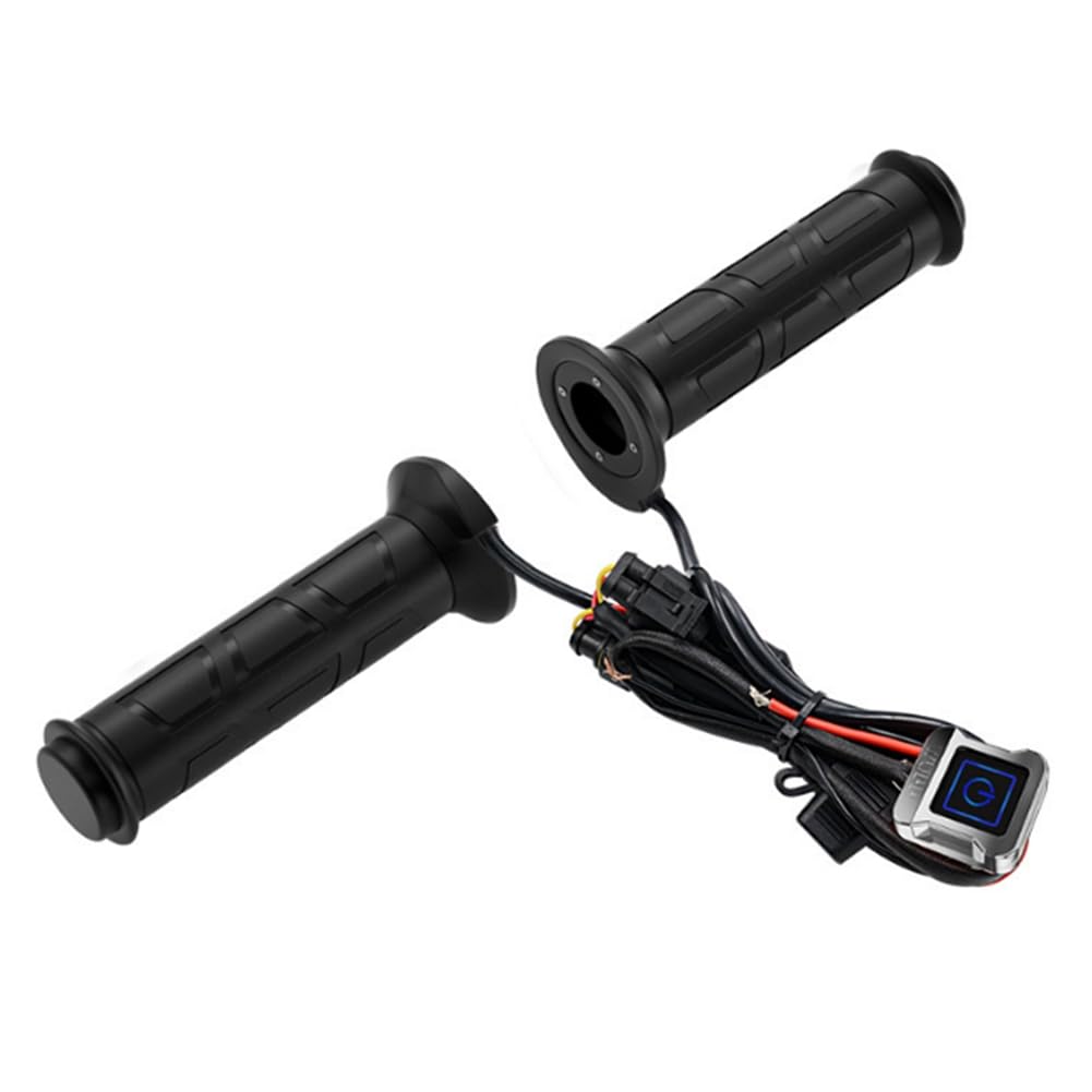 Koolenry Intelligenter Temperaturregelgriff für Motorräder, Einstellbarer Heizgriff, Wasserdichter ATV-Lenkerheizer Koolenry Intelligenter Temperaturregelgriff für Motorräder, Einstellbarer Heizgriff, Wasserdichter ATV-Lenkerheizer von Koolenry