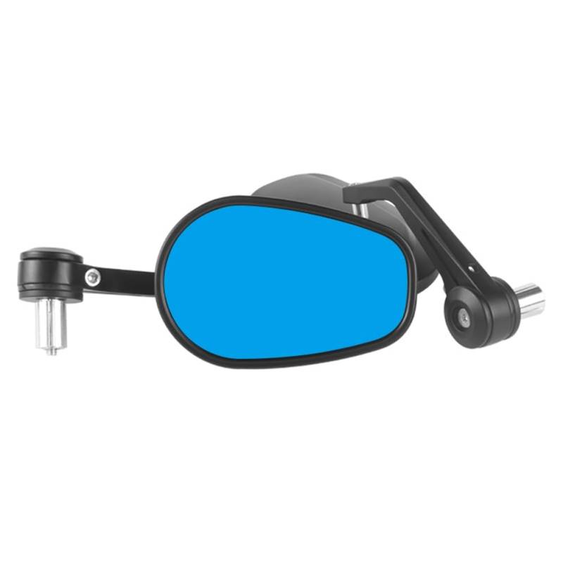 Koolenry Oval Modifikation Rückspiegel für Universelle 22 -mm -Motorrad -Lenker A von Koolenry