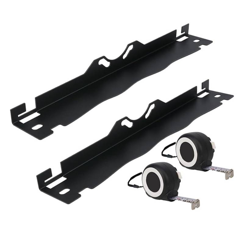 Koolenry Radjustierplatten-Werkzeug Auto Zehenbrett Radjustierwerkzeug Radjustierplatten-Werkzeug mit 2 Klebestreifen Schwarz von Koolenry