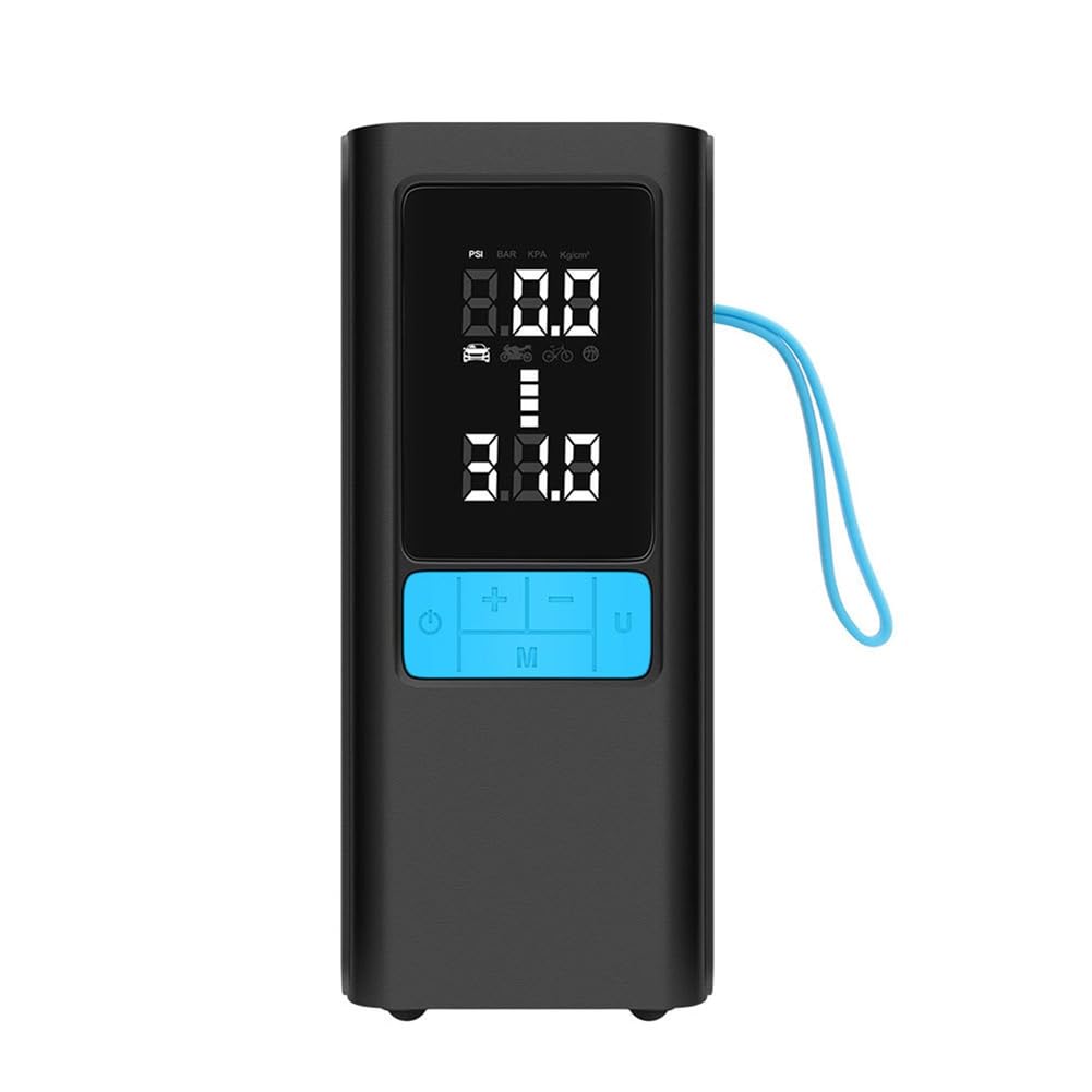 Koolenry Reifenreparaturwerkzeug Tragbarer Reifenluftpumpe Drahtlose Auto -Luftpumpe -Kompressor Tragbare Luftpumpe Reifenluftpumpe Koolenry Reifenreparaturwerkzeug Tragbarer Reifenluftpumpe Drahtlose Auto -Luftpumpe -Kompressor Tragbare Luftpumpe Reifenluftpumpe von Koolenry