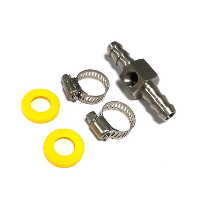 Koolenry T-Passender Adapterstecker für Den Kraftstoffdruckmesser-Kraftstoffdruck-T-Fit-Adapter von Koolenry