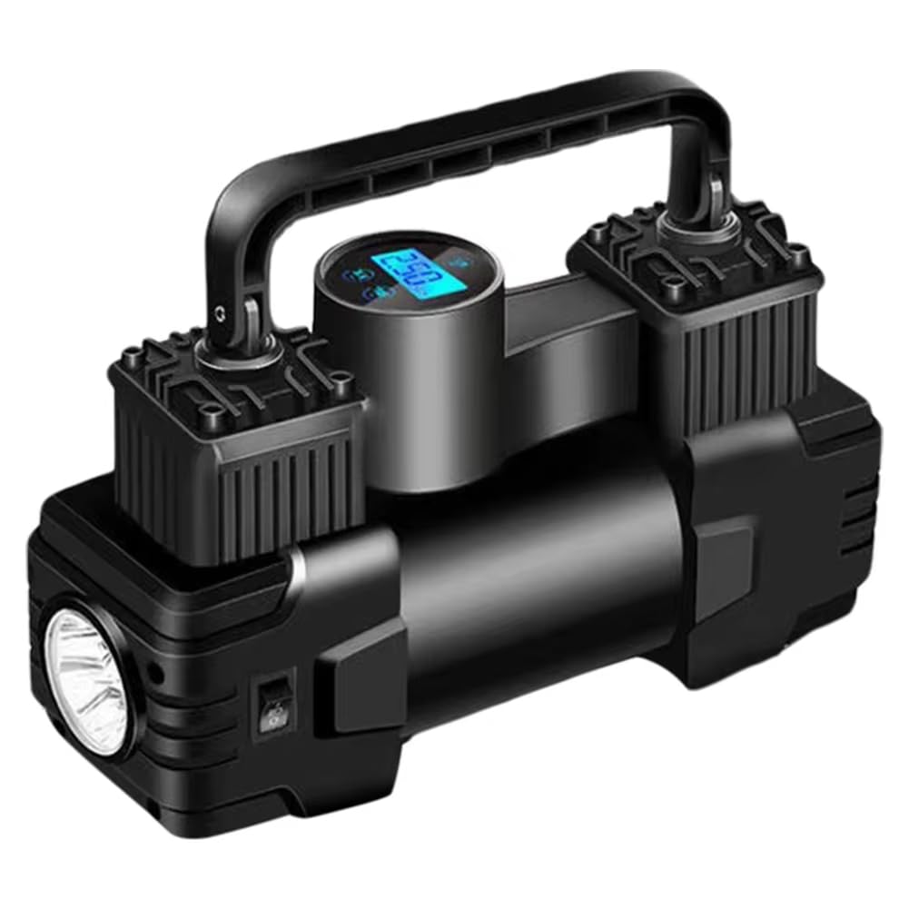 Koolenry Tragbare Auto Luftpumpe Bis Vakuumpumpe für Autoreifen Luftpumpe Digitales Messgerät Koolenry Tragbare Auto Luftpumpe Bis Vakuumpumpe für Autoreifen Luftpumpe Digitales Messgerät von Koolenry