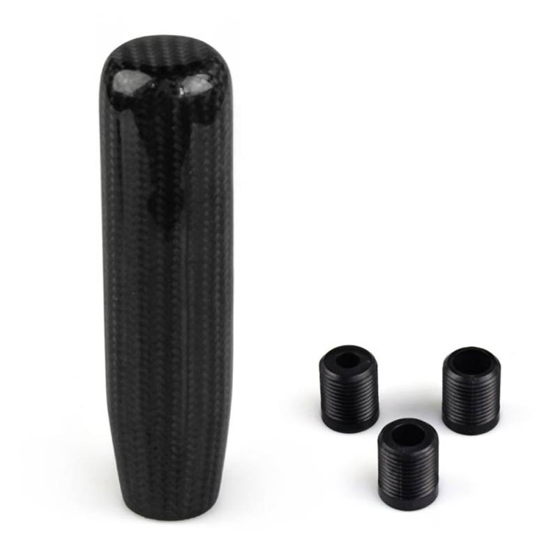 Koolenry Universal Carbon Fiber 13CM Schaltknauf: Stilvolle Auto-Modifikation und Dekoration von Koolenry