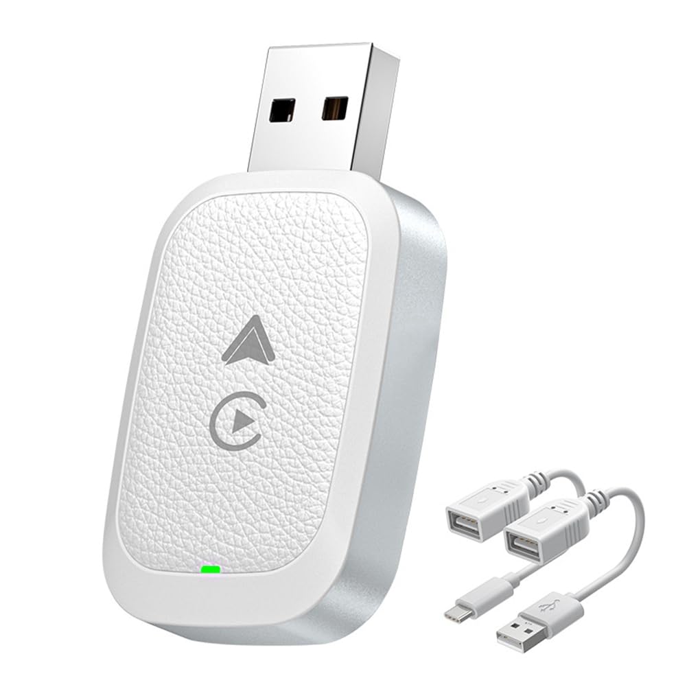 Koolenry Wireless CarPlay Android Auto-Adapter: Upgrade Von Kabelgebundenem zu Kabellosem CarPlay Plug and Play Android Auto Koolenry Wireless CarPlay Android Auto-Adapter: Upgrade Von Kabelgebundenem zu Kabellosem CarPlay Plug and Play Android Auto von Koolenry