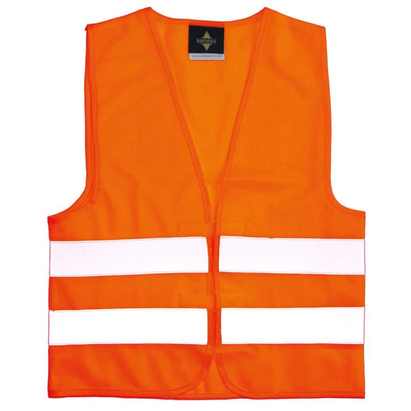 Korntex Warnweste Standard - Kinder, Orange, XS von Korntex