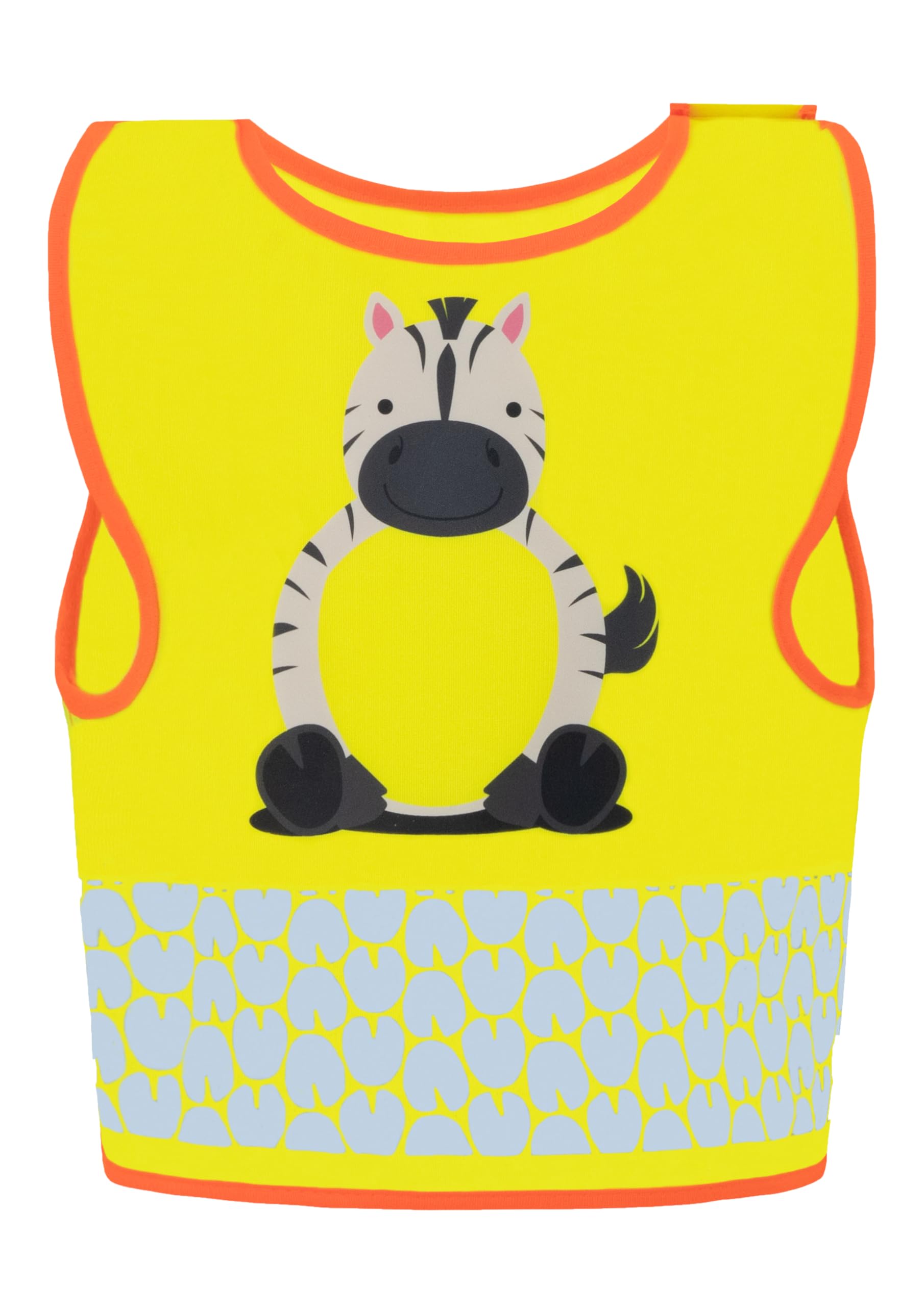 Korntex Kinder Warnweste Funtastic Wildlife - CO2 Neutral - Signal-Gelb Zebra - XXS Korntex Kinder Warnweste Funtastic Wildlife - CO2 Neutral - Signal-Gelb Zebra - XXS von Korntex