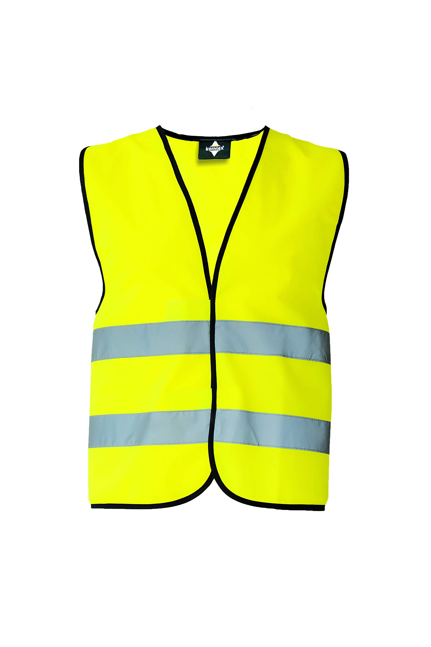 korntex Warnweste Standard - schwarzer Saum gelb XL korntex Warnweste Standard - schwarzer Saum gelb XL von korntex