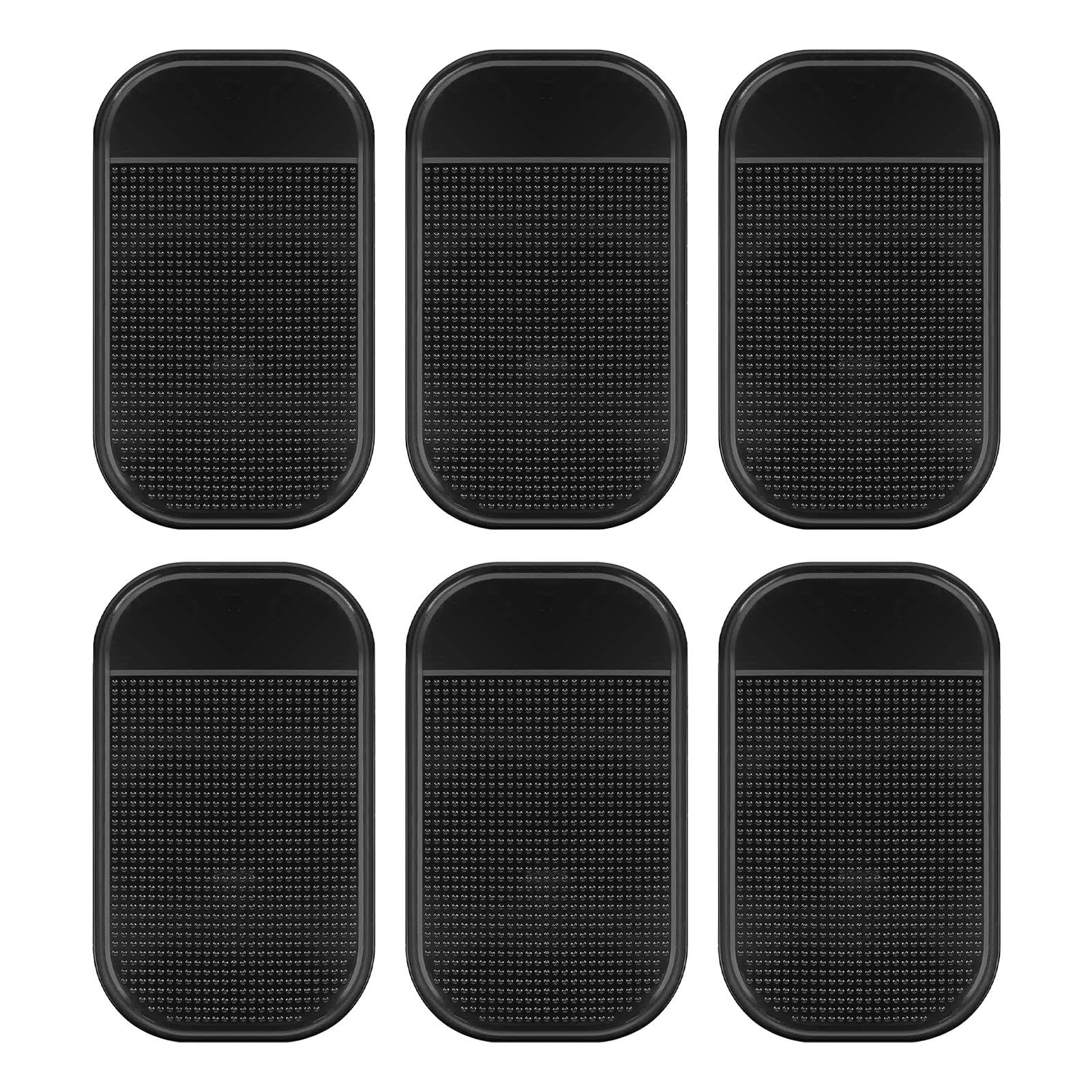 6 Stück Auto Armaturenbrett Antirutschmatte, Waschbare Silikon Gel Auto Innenmatte, Antirutsch Pads Matte Anti-rutsch unterlage, zum Halten von Handy Schlüssel Sonnenbrille 6 Stück Auto Armaturenbrett Antirutschmatte, Waschbare Silikon Gel Auto Innenmatte, Antirutsch Pads Matte Anti-rutsch unterlage, zum Halten von Handy Schlüssel Sonnenbrille von Korysnew