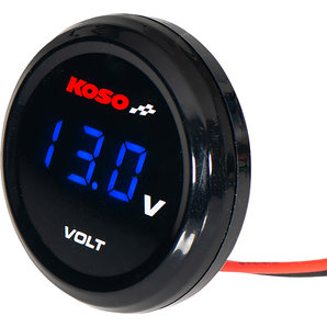 Koso Coin-Voltmeter digital Blaue Anzeige von Koso