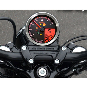 Koso HD-01-04 Drehzahlmesser/Tachometer für Harley Sportster und Dyna von Koso