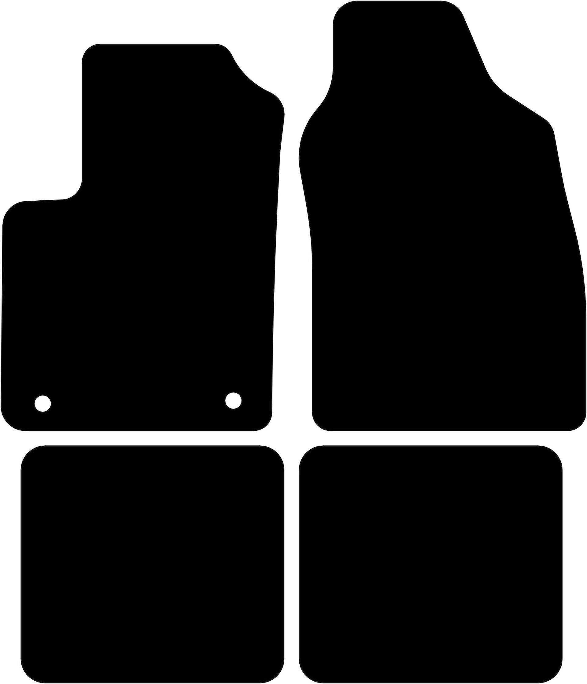 Kovvar Duogrip Gummimatten passend für FIAT Panda 169 2003-2012 Passend zur Ausführung: 169 | Schaltgetriebe Kovvar Duogrip Gummimatten passend für FIAT Panda 169 2003-2012 Passend zur Ausführung: 169 | Schaltgetriebe von Kovvar