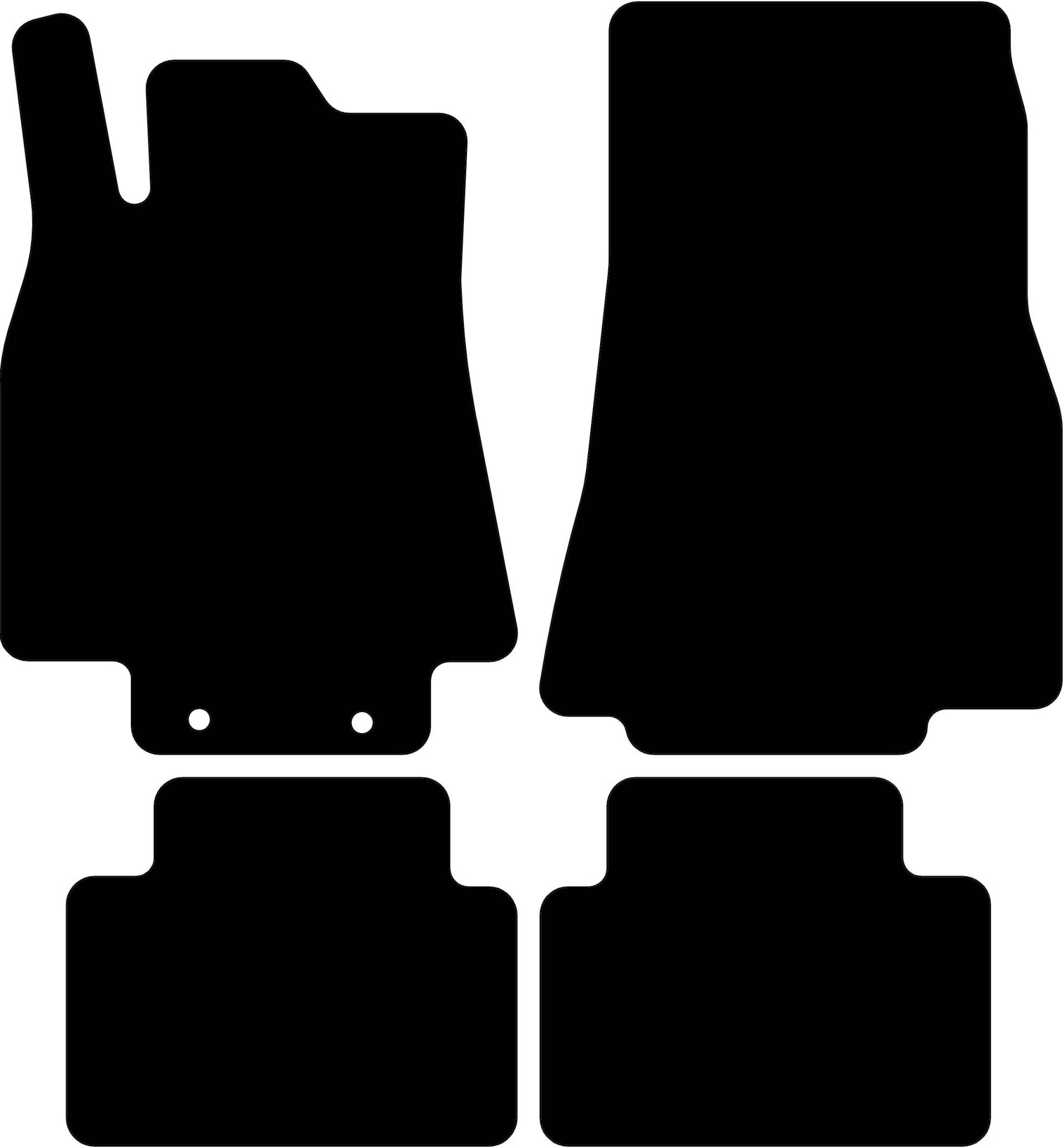 Kovvar Duogrip Gummimatten passend für Mercedes A-Klasse W169 2004-2012 Kovvar Duogrip Gummimatten passend für Mercedes A-Klasse W169 2004-2012 von Kovvar