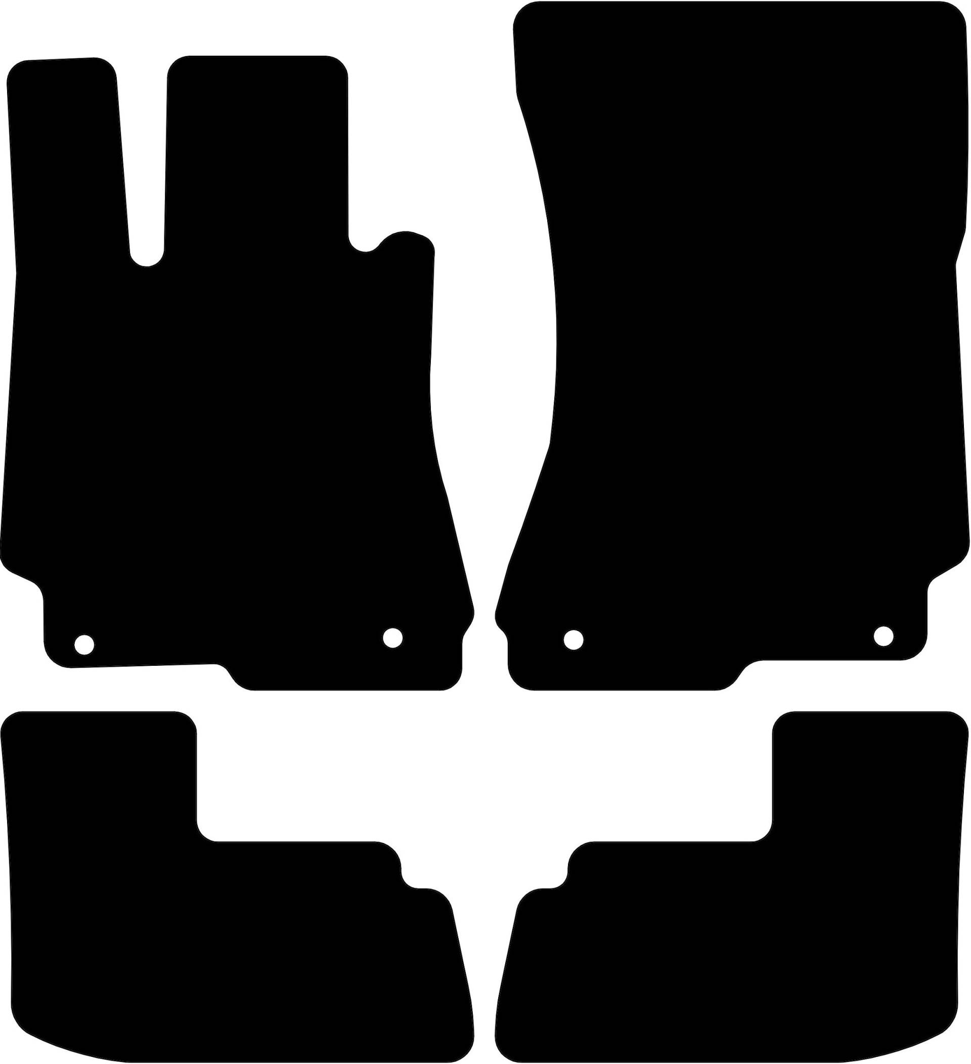 Kovvar Duogrip Gummimatten passend für Mercedes CL C216 2006-2013 Passend zur Ausführung: Coupé Kovvar Duogrip Gummimatten passend für Mercedes CL C216 2006-2013 Passend zur Ausführung: Coupé von Kovvar