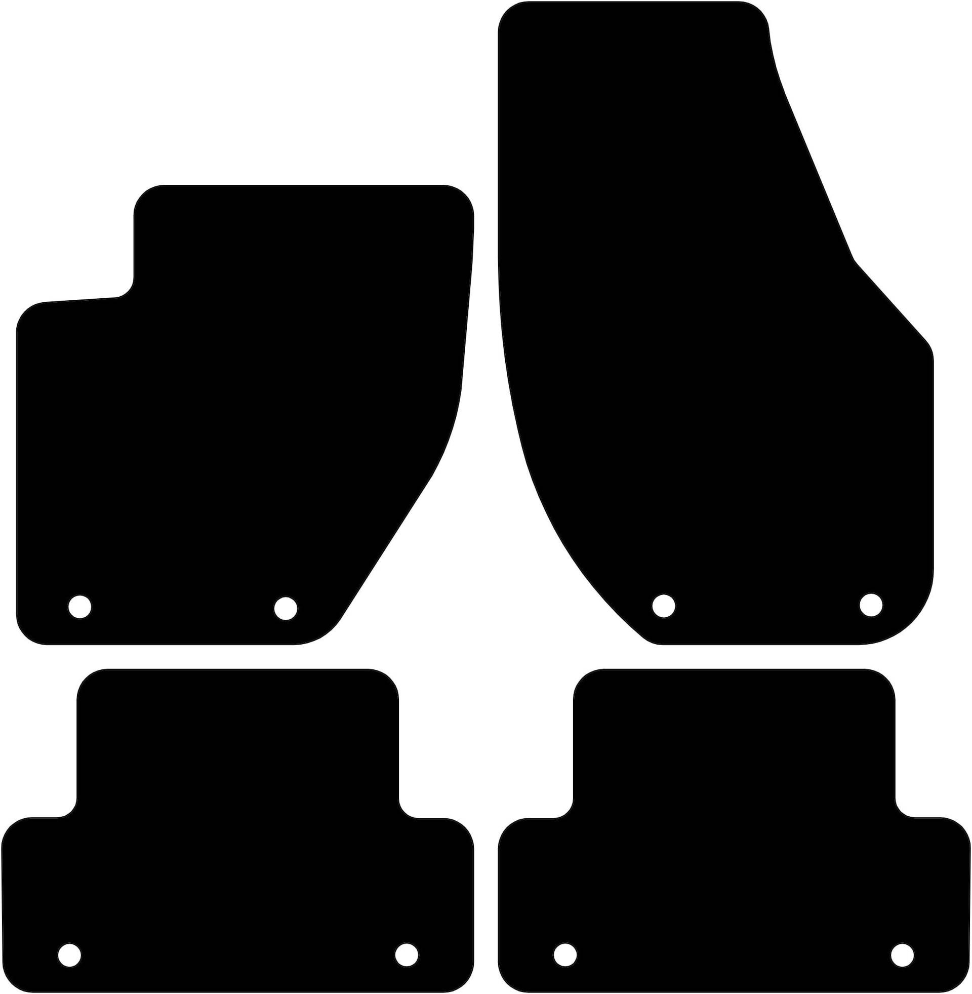 Kovvar Duogrip Gummimatten passend für Volvo V40 2012-2019 Kovvar Duogrip Gummimatten passend für Volvo V40 2012-2019 von Kovvar