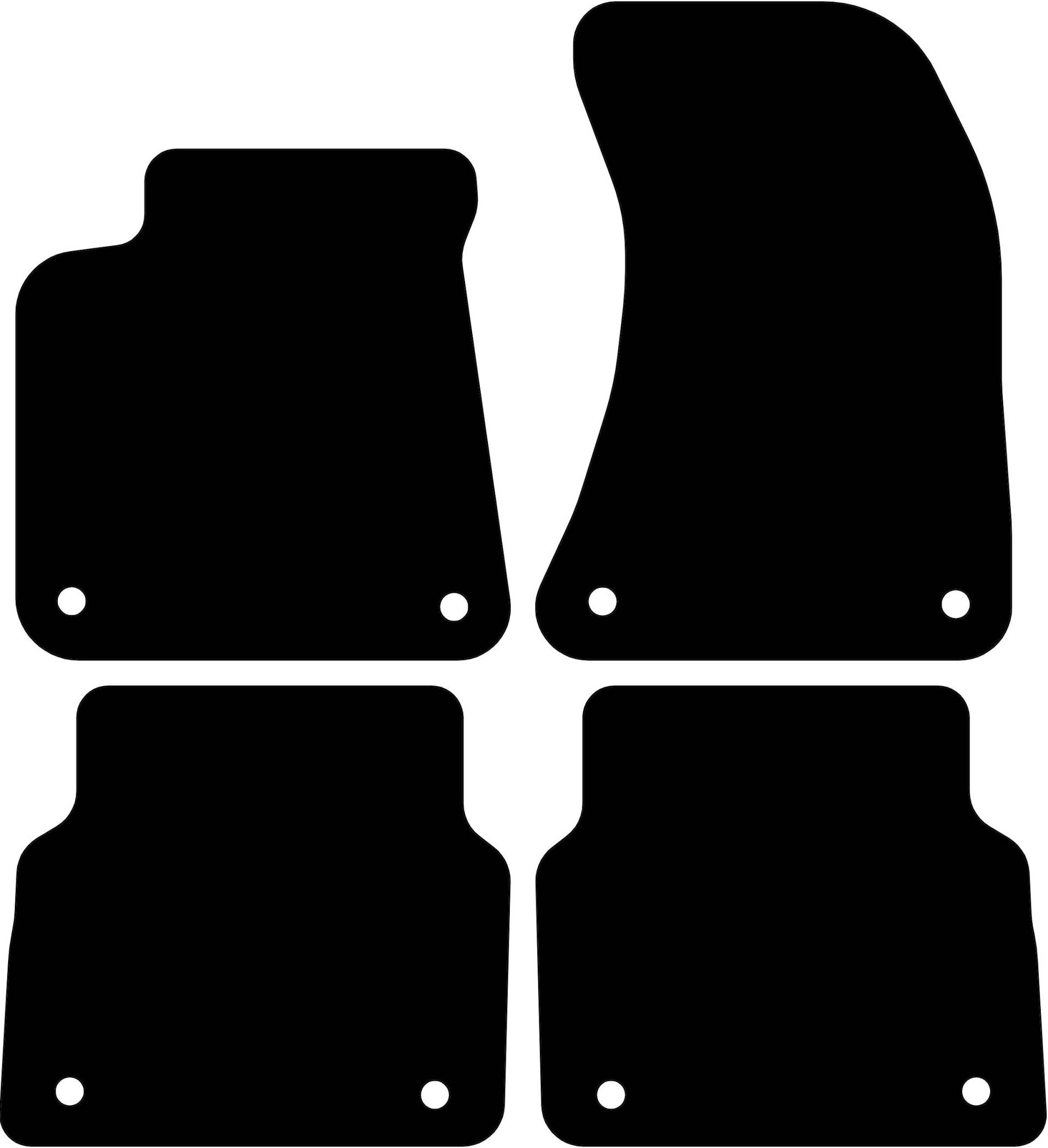 Kovvar Fußmatten passend für Audi A8 D4 2010-2017 Passend zur Ausführung: Kurzer Radstand | Qualität: Basic Kovvar Fußmatten passend für Audi A8 D4 2010-2017 Passend zur Ausführung: Kurzer Radstand | Qualität: Basic von Kovvar