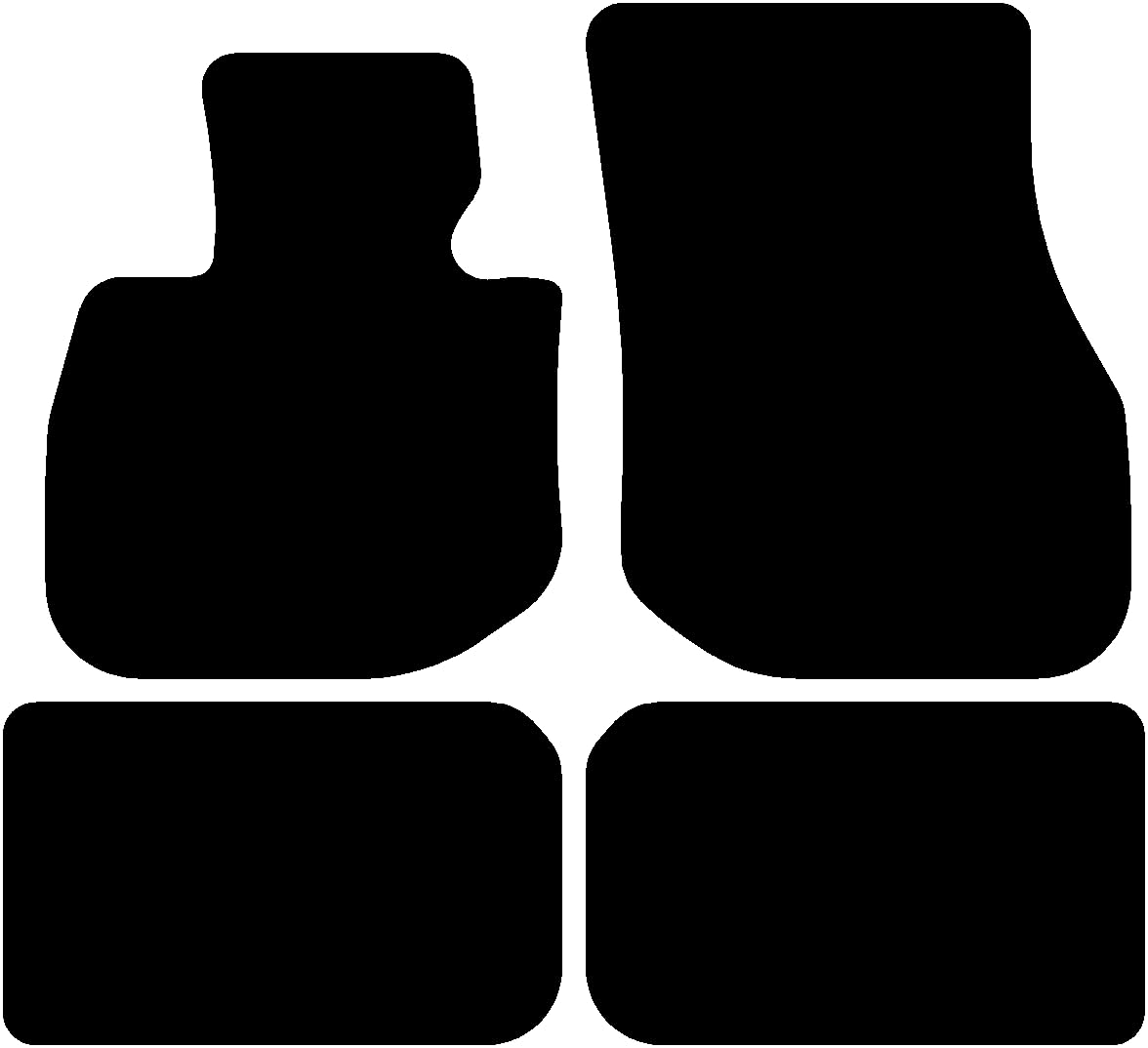 Kovvar Fußmatten passend für BMW iX1 U11 2022-2025 | Qualität: Basic Kovvar Fußmatten passend für BMW iX1 U11 2022-2025 | Qualität: Basic von Kovvar