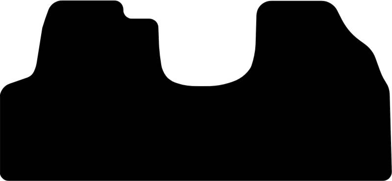 Kovvar Fußmatten passend für FIAT Scudo 1996-2006 Passend zur Ausführung: Vorne | Qualität: Basic von Kovvar