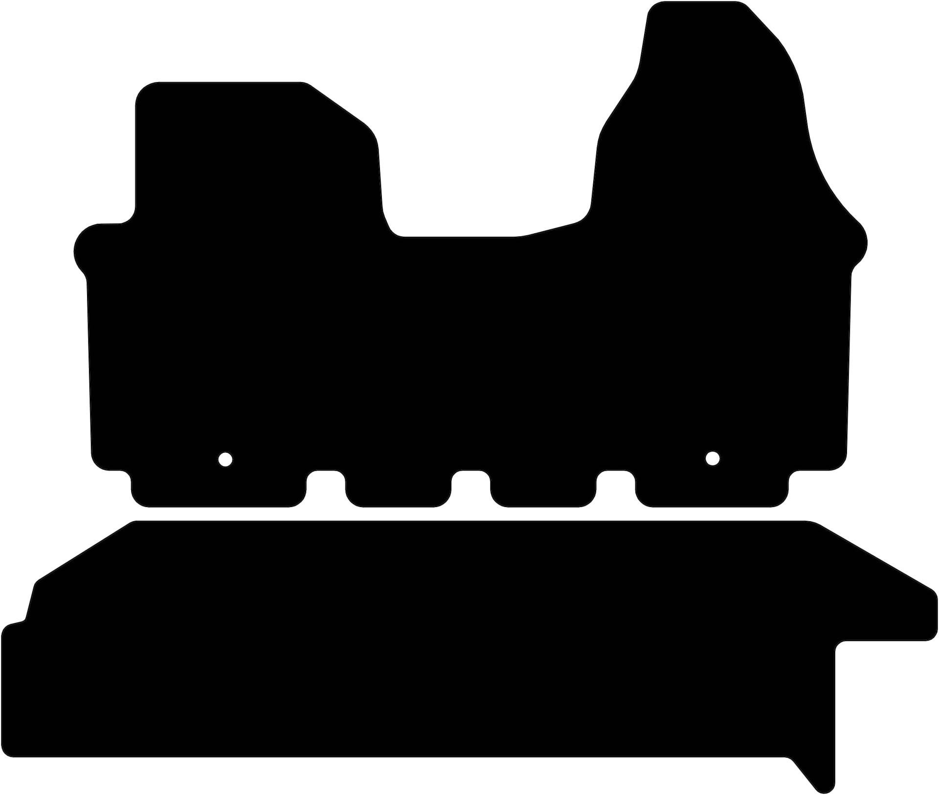 Kovvar Fußmatten passend für Renault Trafic 2001-2014 Passend zur Ausführung: 2 | Einzelschiebetür | Kurzer Radstand | Qualität: Basic Kovvar Fußmatten passend für Renault Trafic 2001-2014 Passend zur Ausführung: 2 | Einzelschiebetür | Kurzer Radstand | Qualität: Basic von Kovvar