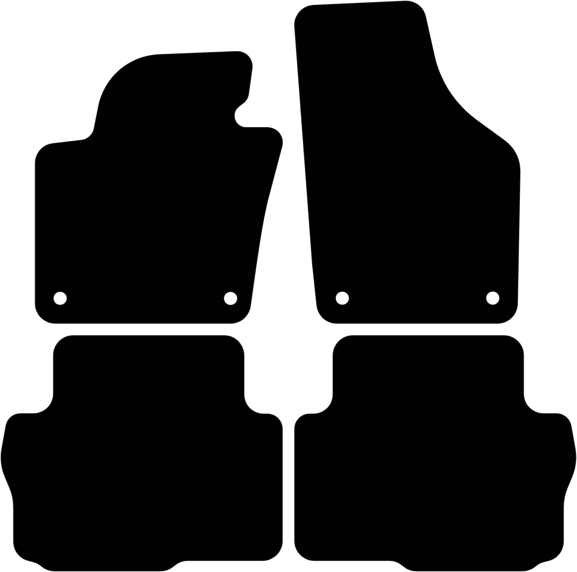 Kovvar Fußmatten passend für Seat Alhambra 2010-2022 Passend zur Ausführung: 5 Sitzer | Qualität: Luxury Kovvar Fußmatten passend für Seat Alhambra 2010-2022 Passend zur Ausführung: 5 Sitzer | Qualität: Luxury von Kovvar