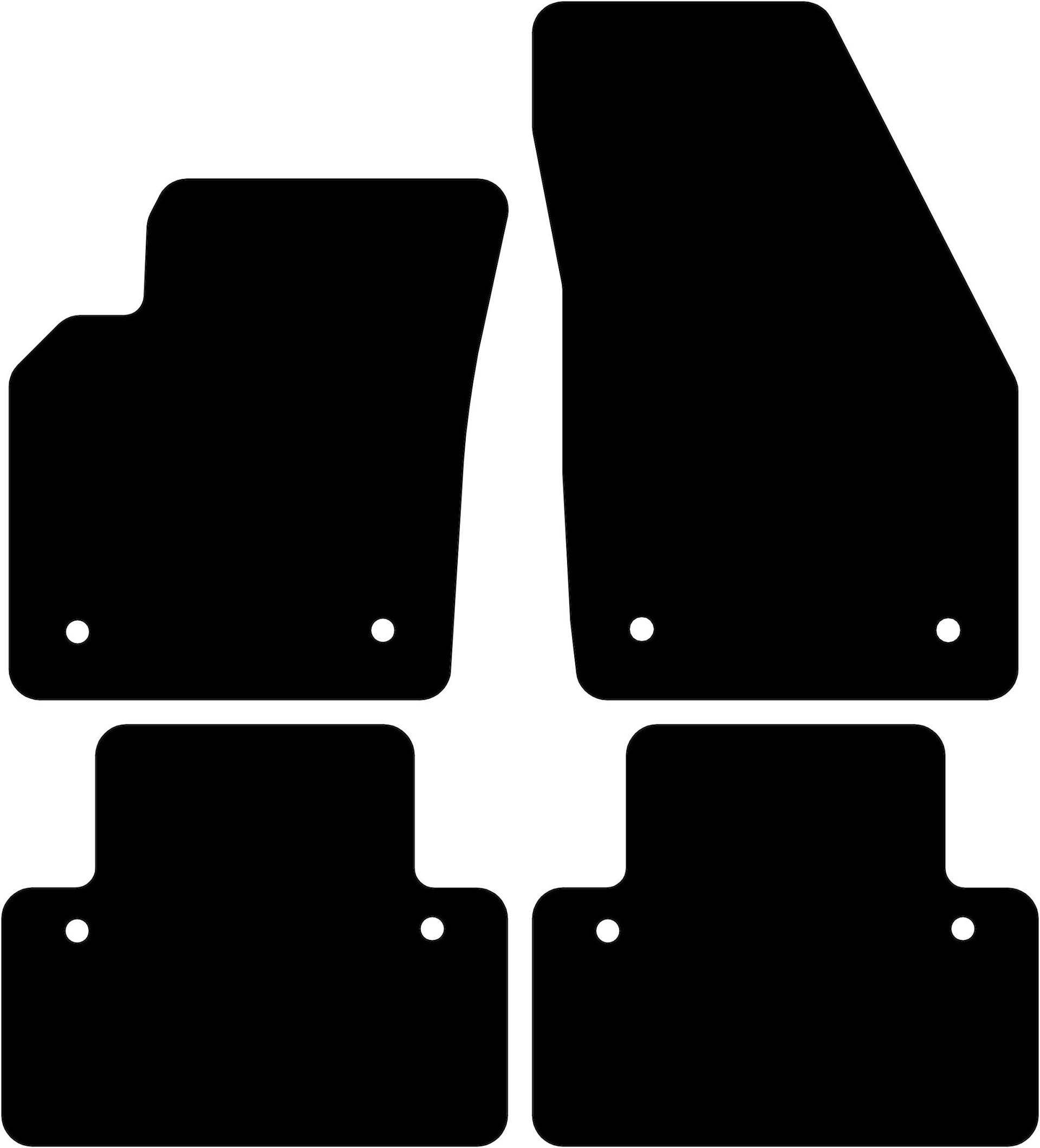 Kovvar Fußmatten passend für Volvo V50 2004-2012 | Qualität: Comfort Kovvar Fußmatten passend für Volvo V50 2004-2012 | Qualität: Comfort von Kovvar