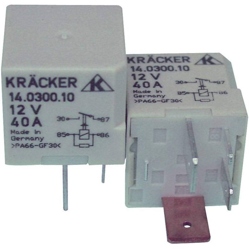 Kräcker 14.0300.10 Kfz-Relais 12 V/DC 70 A 1 Schließer von Kräcker