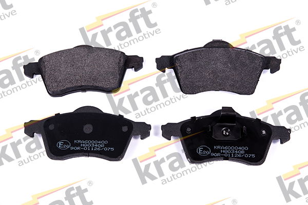 Bremsbelagsatz, Scheibenbremse Vorderachse Kraft Automotive 6000400 von Kraft Automotive