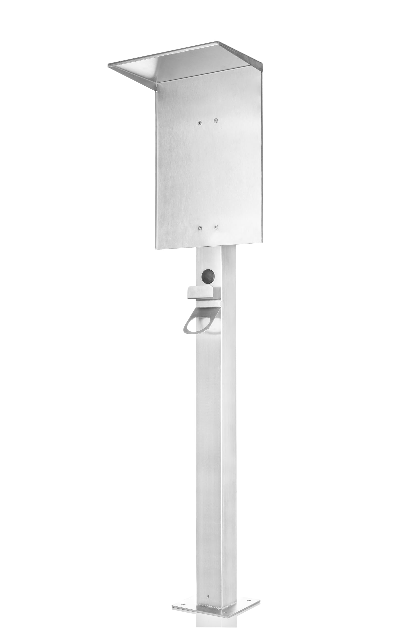 Kreainvent Universeller Hochwertiger Wallbox-Standfuß aus Edelstahl mit Dach und EV kabelhalter Kreainvent Universeller Hochwertiger Wallbox-Standfuß aus Edelstahl mit Dach und EV kabelhalter von Kreainvent