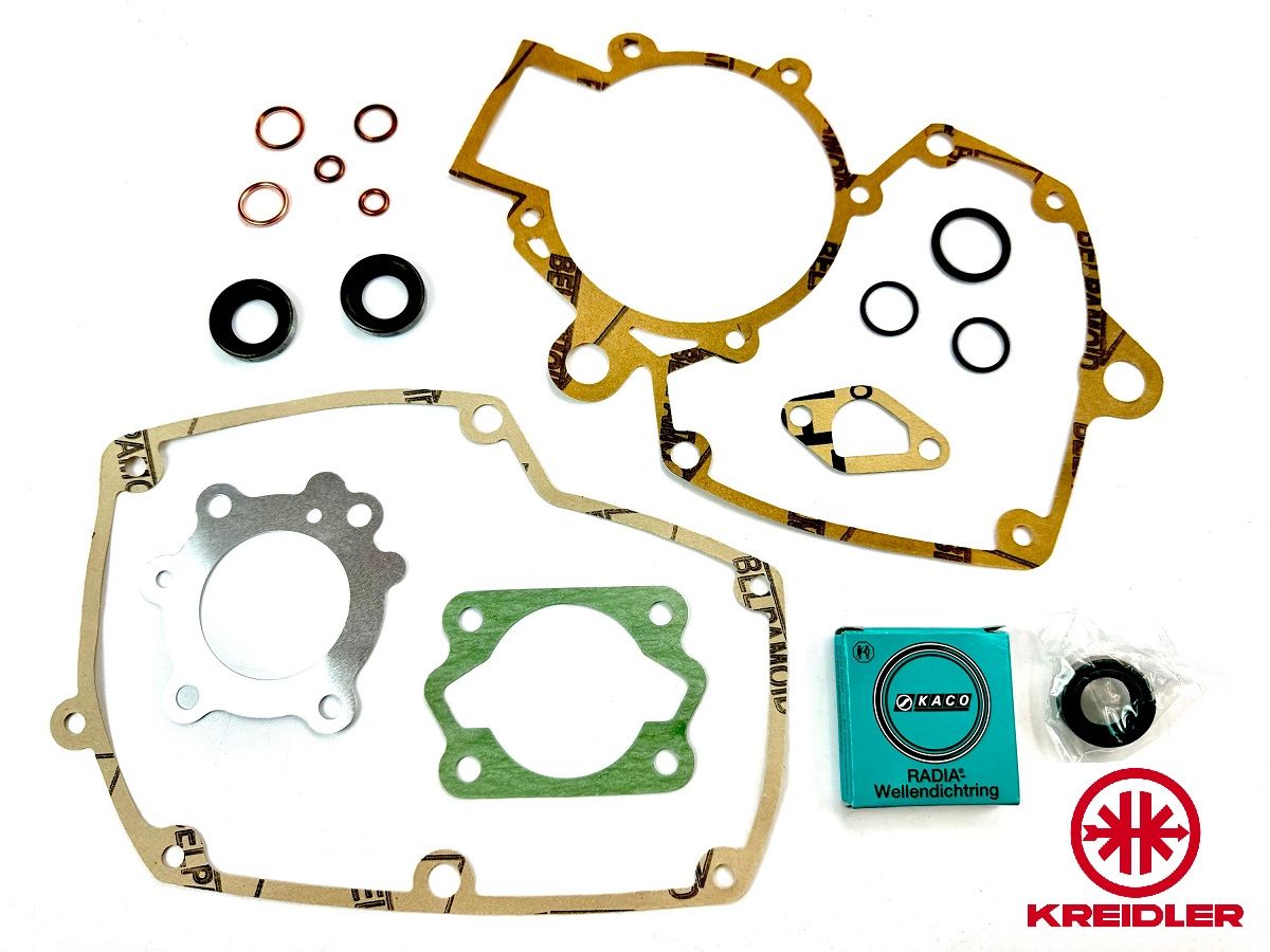 Motordichtsatz original Kreidler MF2 MF4 MP1 MP2 Dichtungen Wellendichtring Motordichtsatz original Kreidler MF2 MF4 MP1 MP2 Dichtungen Wellendichtring von Kreidler
