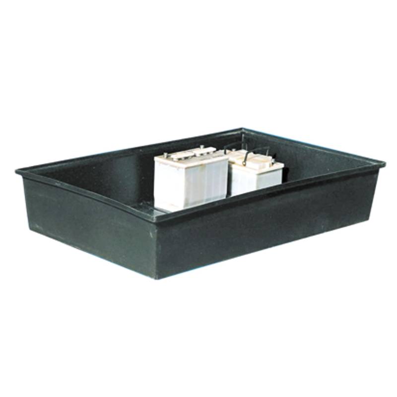 Kreuwel 6130087 Auffangwanne, 120 x 80 x 25 cm, Schwarz von Kreuwel