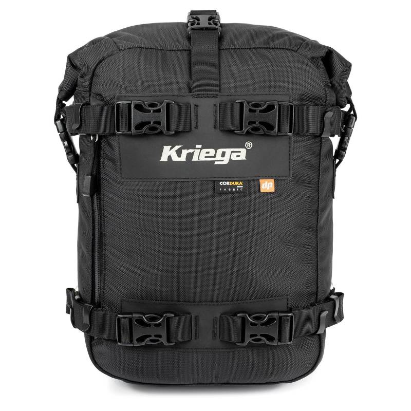 Kriega Hecktasche Motorrad Motorradtasche Aufsatz-/Hecktasche/Tankrucksack US-10 Drypack wasserdicht, Unisex, Multipurpose, Ganzjährig, Nylon, schwarz von Kriega