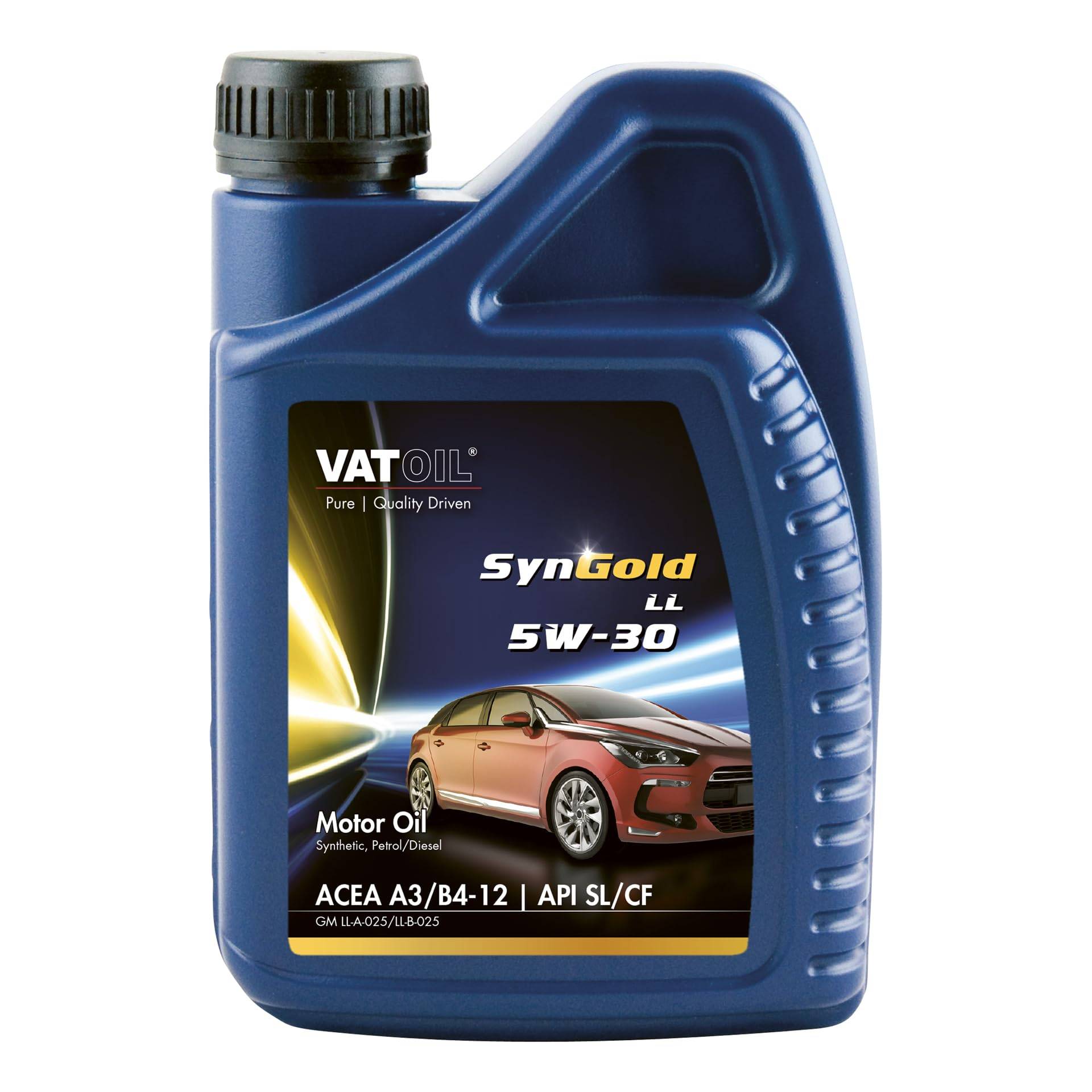 Kroon-Oil VatOil 50016 Motoröl SynGold LL 5W-30 1 Liter Kroon-Oil VatOil 50016 Motoröl SynGold LL 5W-30 1 Liter von Kroon-Oil