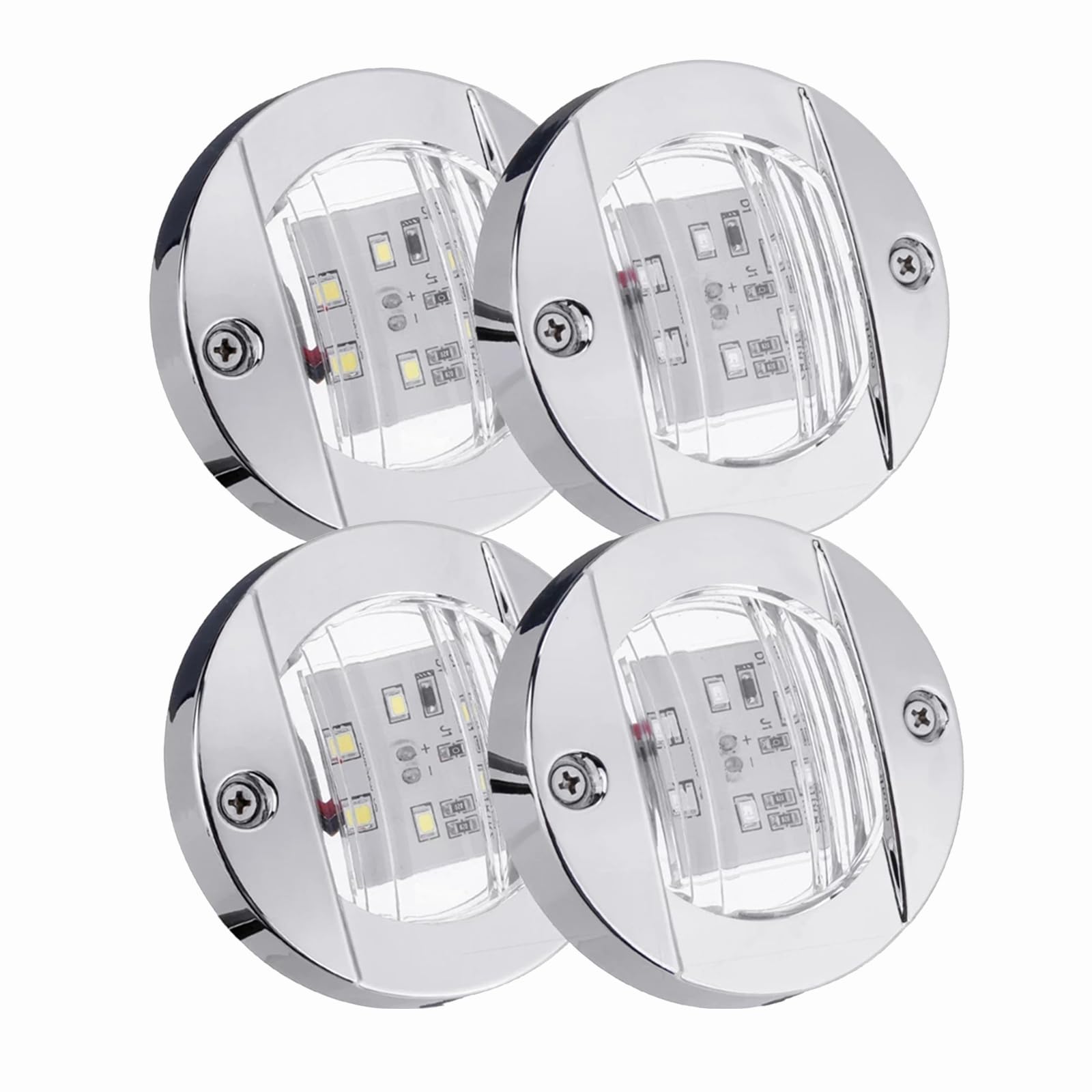 Krtopo 4x Boot Heck Licht 12V Navigationslicht Runde Signalleuchte für Boote Deck Kajak Yacht Marine Ponton Krtopo 4x Boot Heck Licht 12V Navigationslicht Runde Signalleuchte für Boote Deck Kajak Yacht Marine Ponton von Krtopo